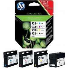  خرطوشة حبر انك أسود&الوان  اتش بى HP 932/933XL اصلي - (خرطوشة انك CN053AE,CN054AE,CN055AE,CN056AE)